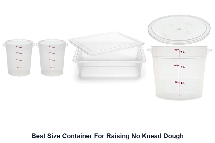 Best Size Container For Raising No Knead Dough