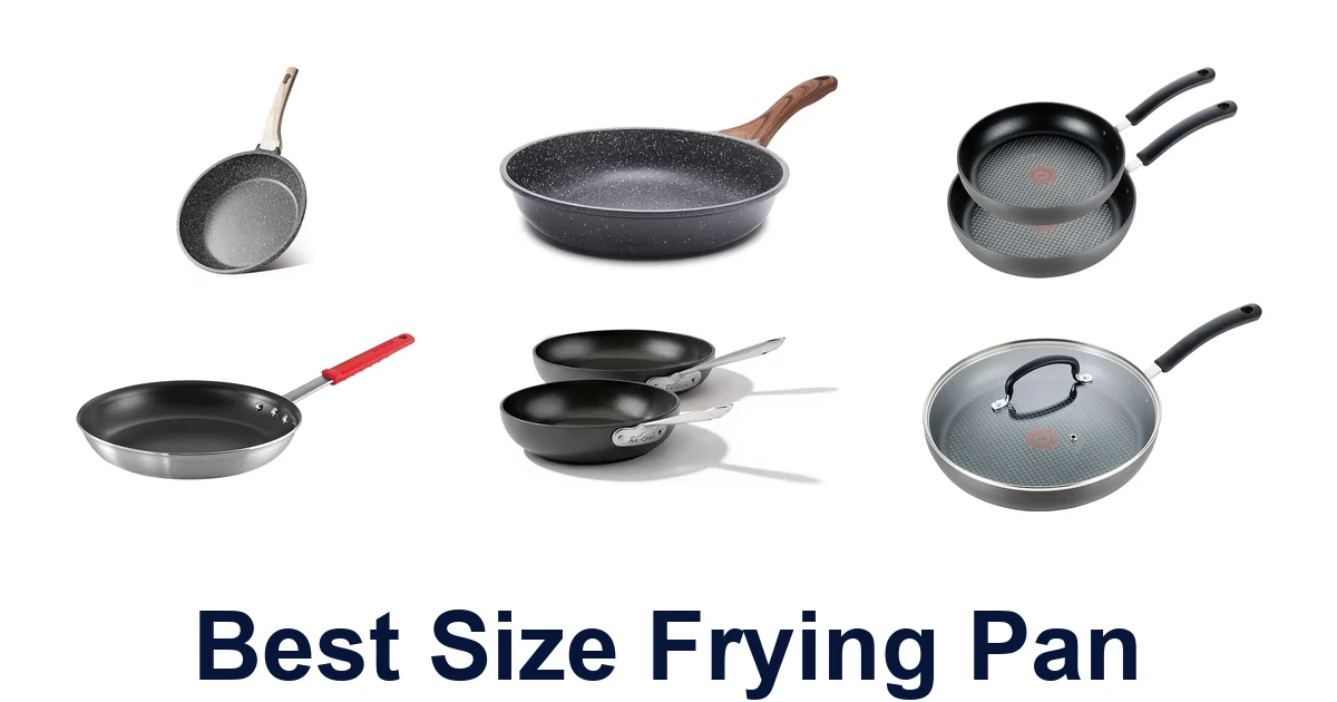 best size frying pan