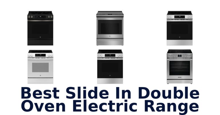 best slide in double oven electric range