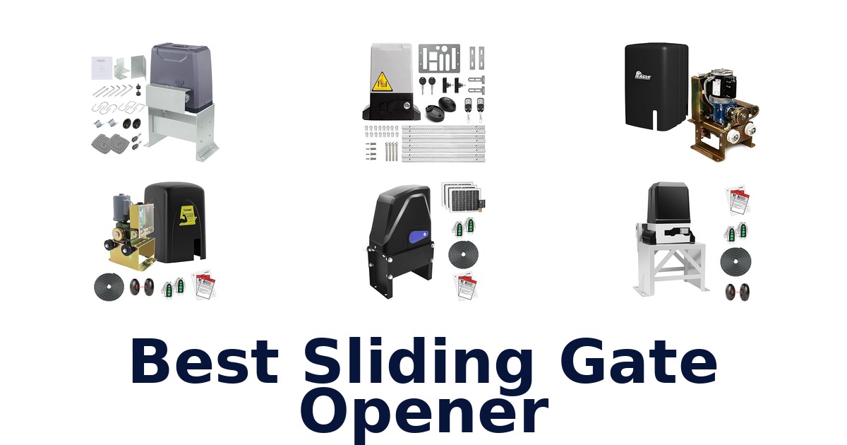 best sliding gate opener