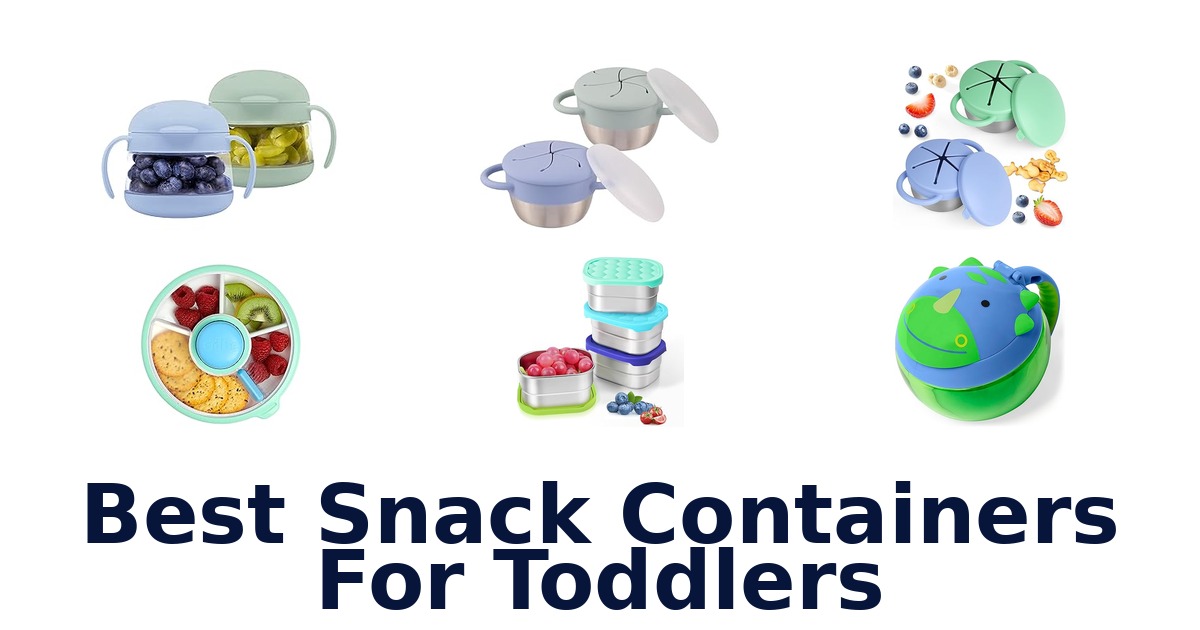 best snack containers for toddlers
