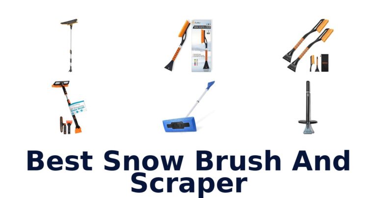 best snow brush and scraper