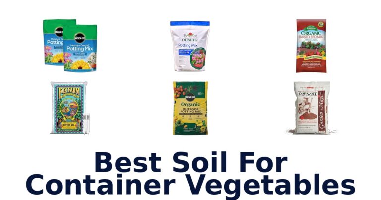 best soil for container vegetables