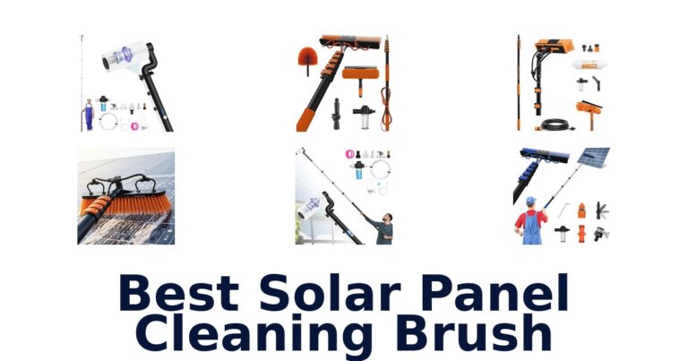 best solar panel cleaning brush