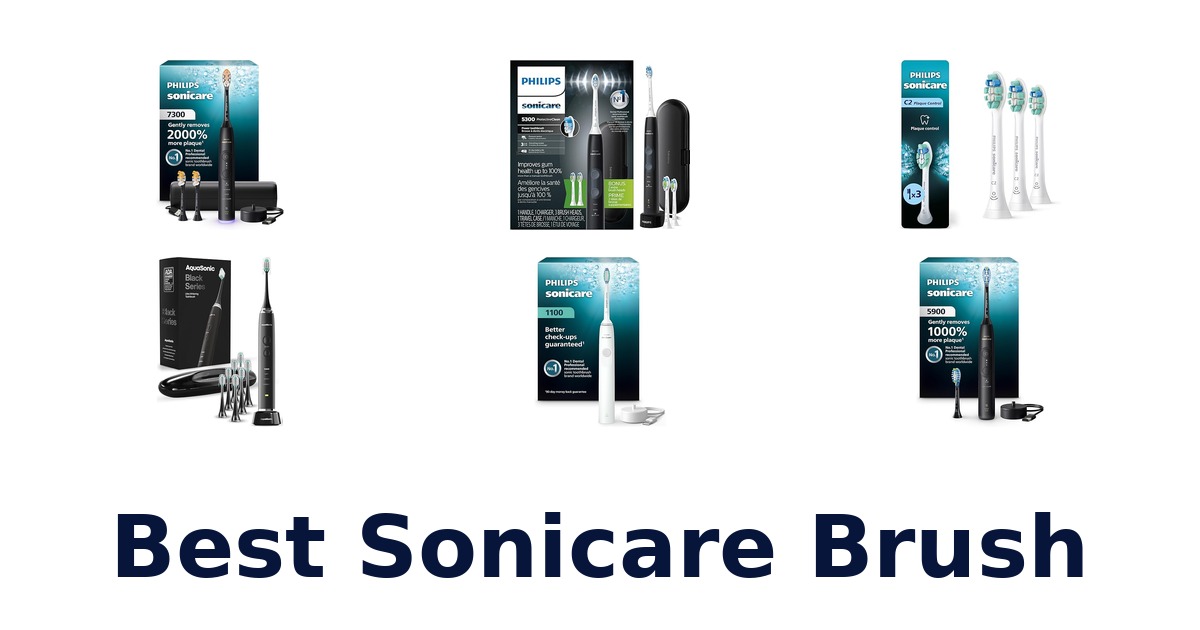 best sonicare brush