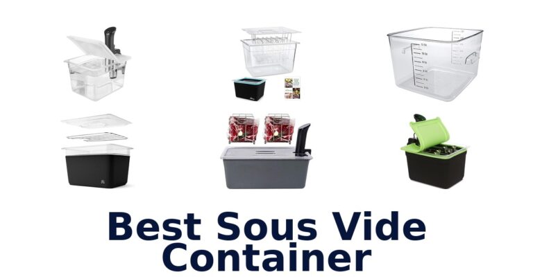 best sous vide container