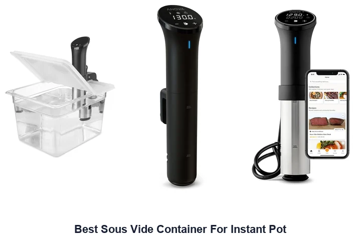 Best Sous Vide Container For Instant Pot