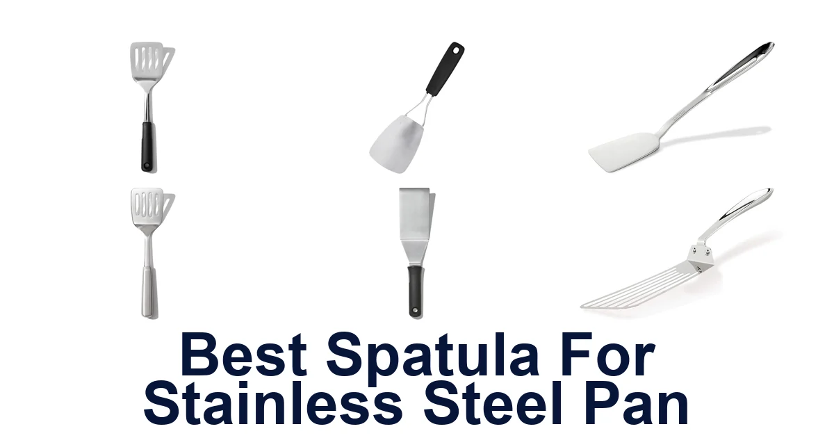 best spatula for stainless steel pan