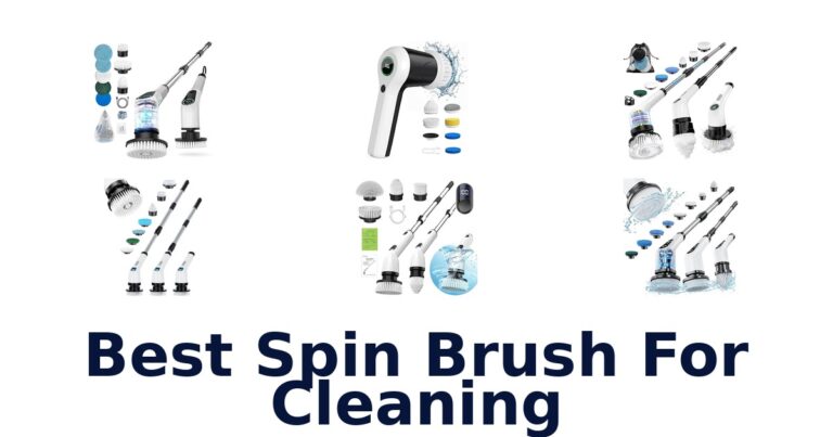 best spin brush for cleaning