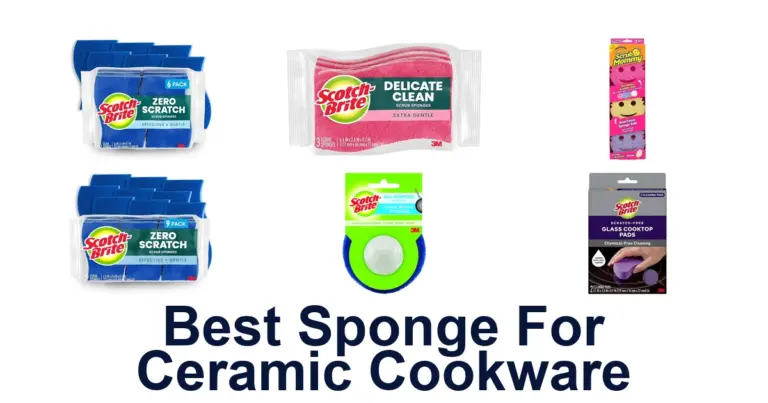best sponge for ceramic cookware