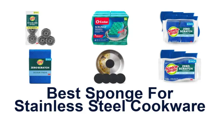 best sponge for stainless steel cookware