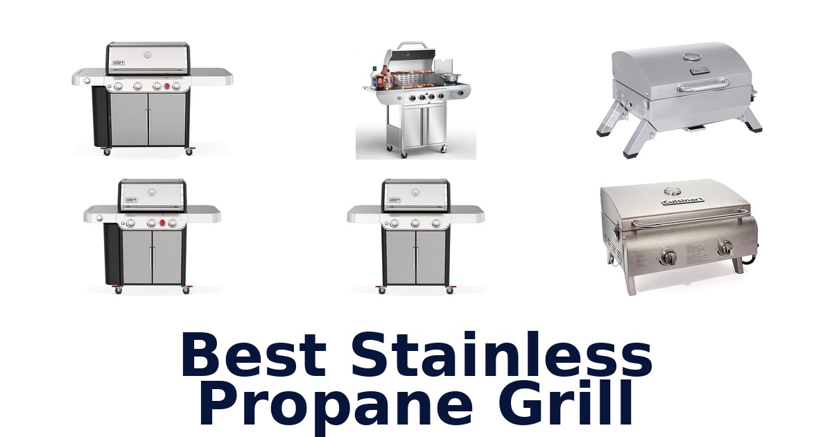 best stainless propane grill