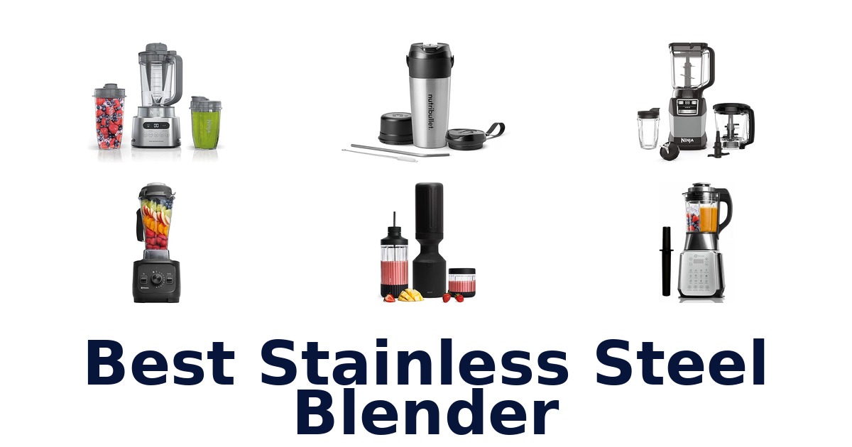 best stainless steel blender