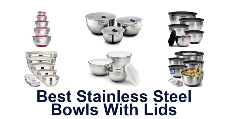 best stainless steel bowls with lids