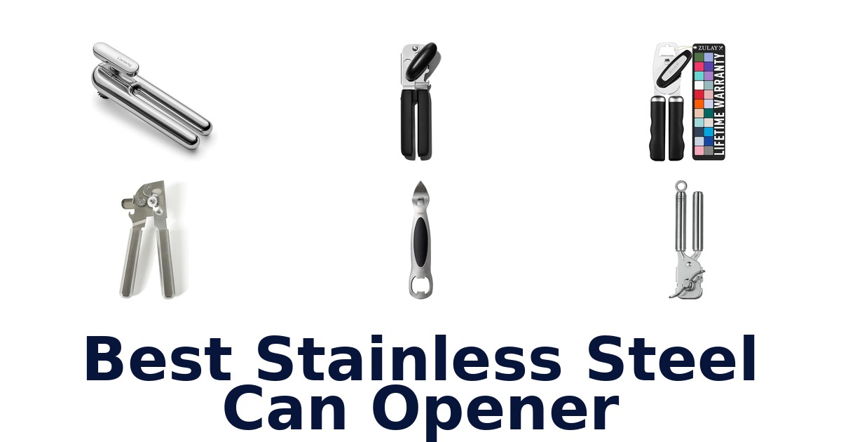 best stainless steel can opener