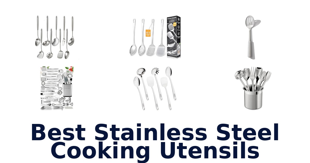 best stainless steel cooking utensils