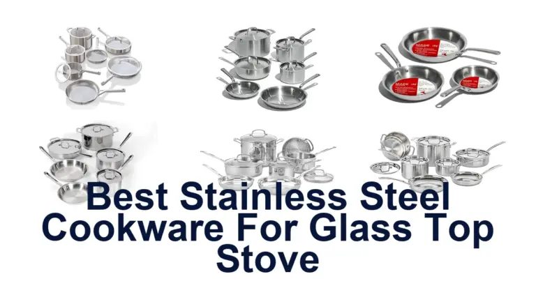 best stainless steel cookware for glass top stove