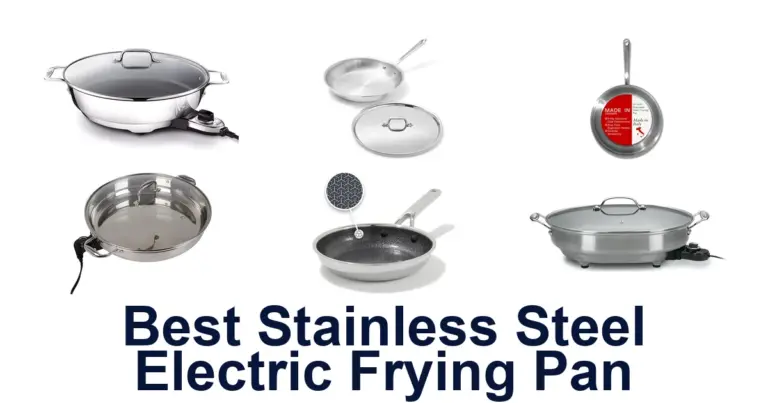 best stainless steel electric frying pan
