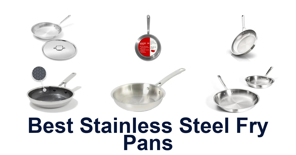 best stainless steel fry pans
