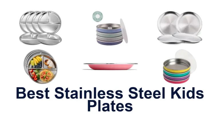 best stainless steel kids plates