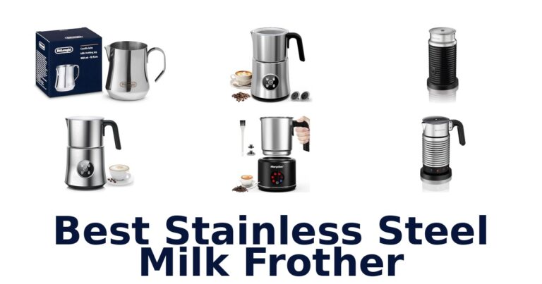 best stainless steel milk frother