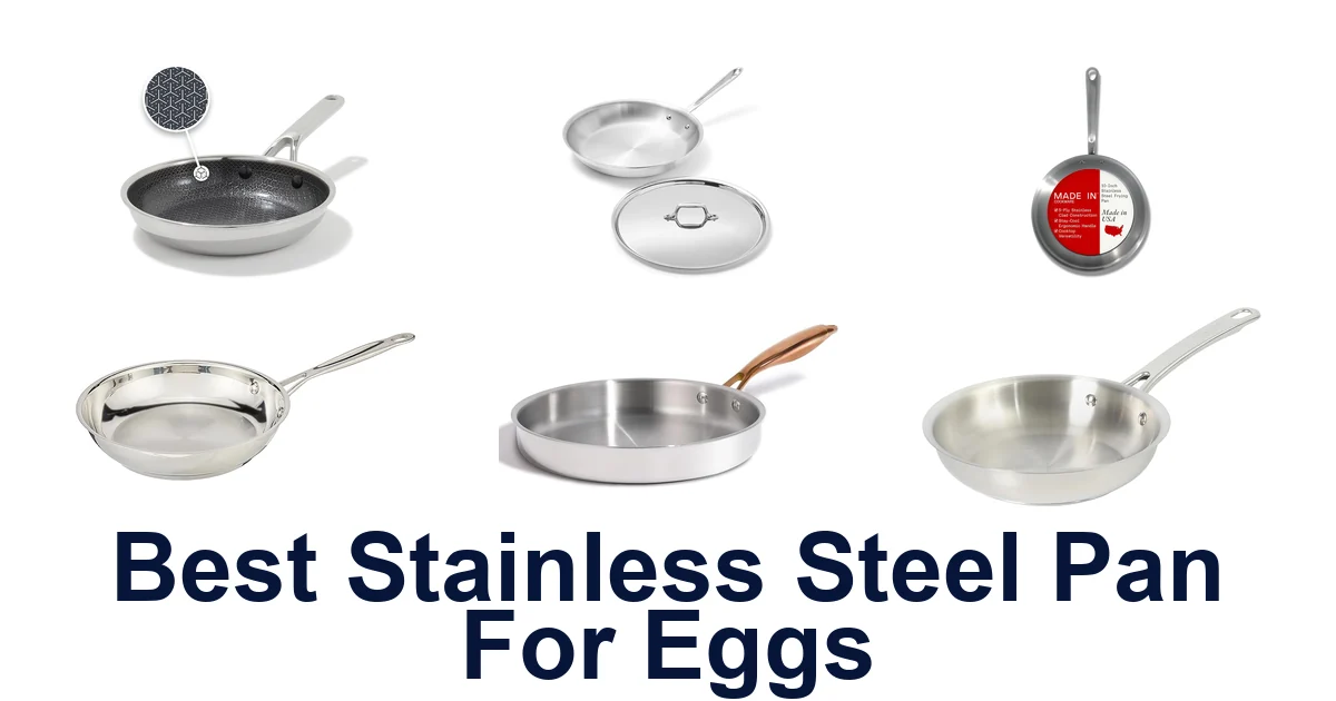 best stainless steel pan for eggs