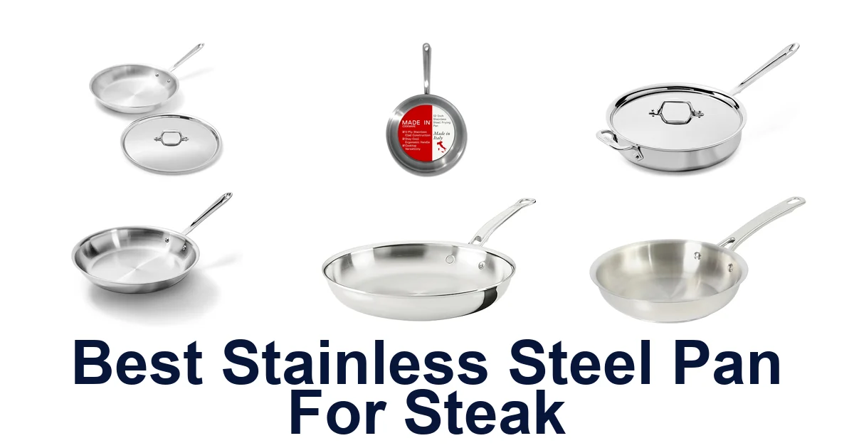 best stainless steel pan for steak
