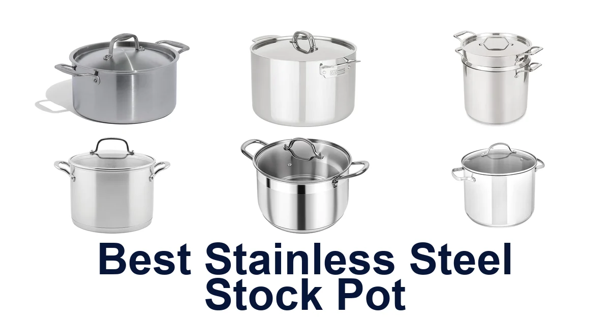 best stainless steel stock pot