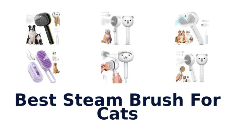 best steam brush for cats