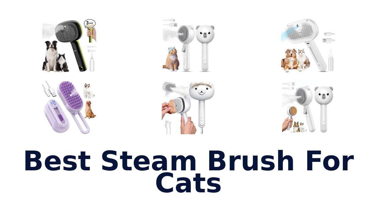 best steam brush for cats