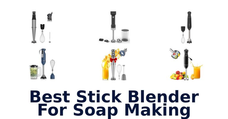 best stick blender for soap making