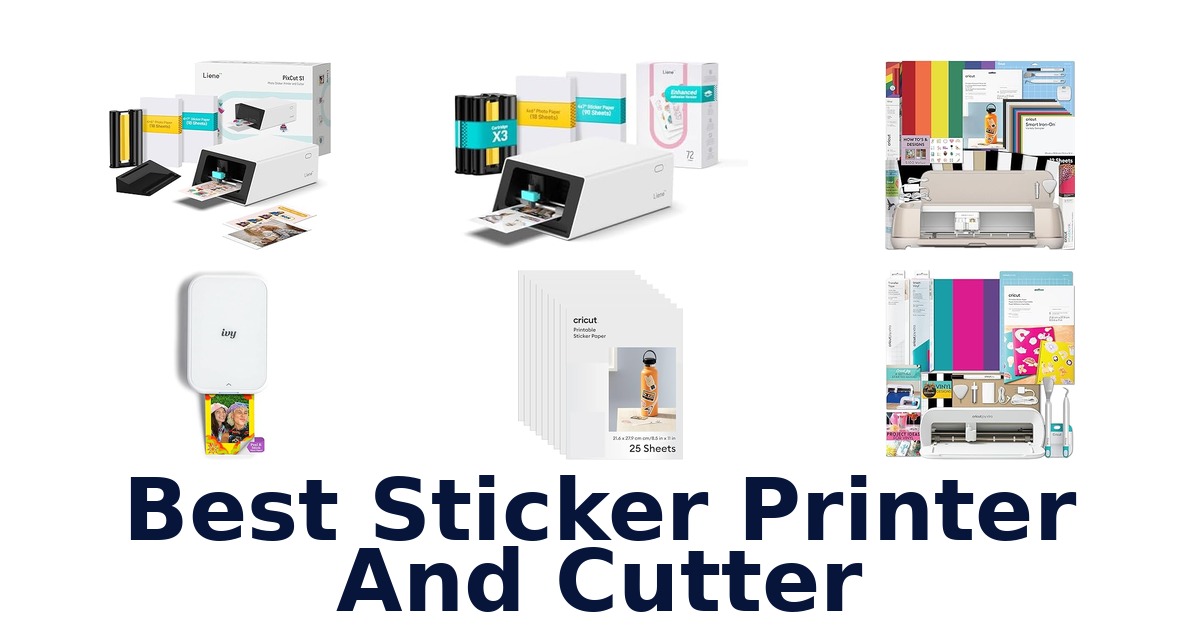 best sticker printer and cutter