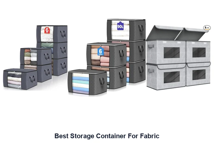 Best Storage Container For Fabric