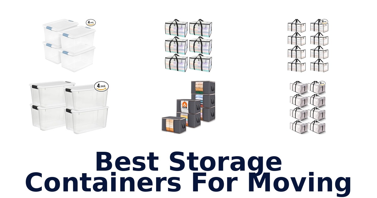 best storage containers for moving
