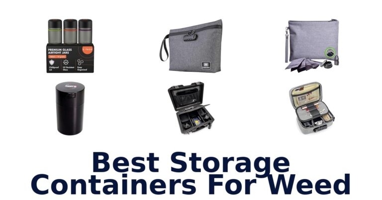 best storage containers for weed