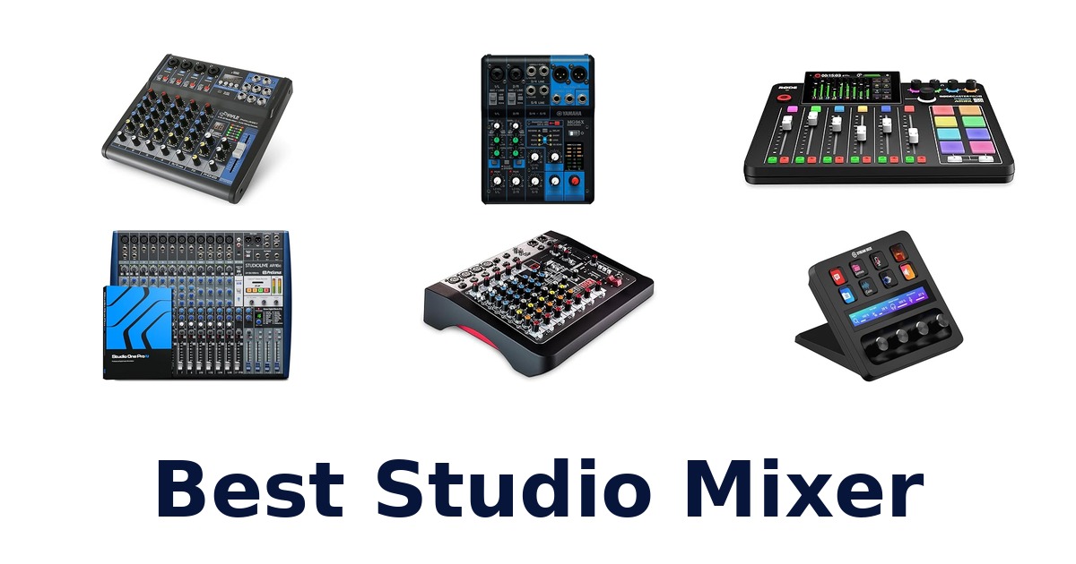 best studio mixer
