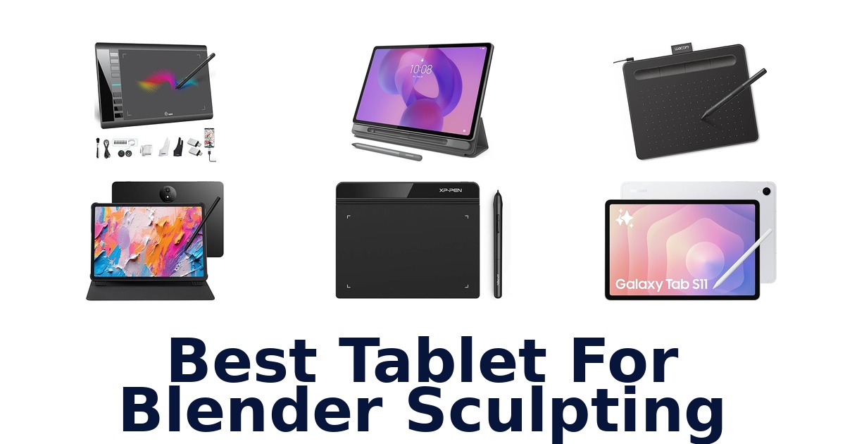 best tablet for blender sculpting