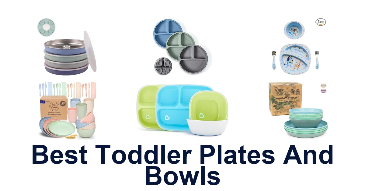 best toddler plates and bowls