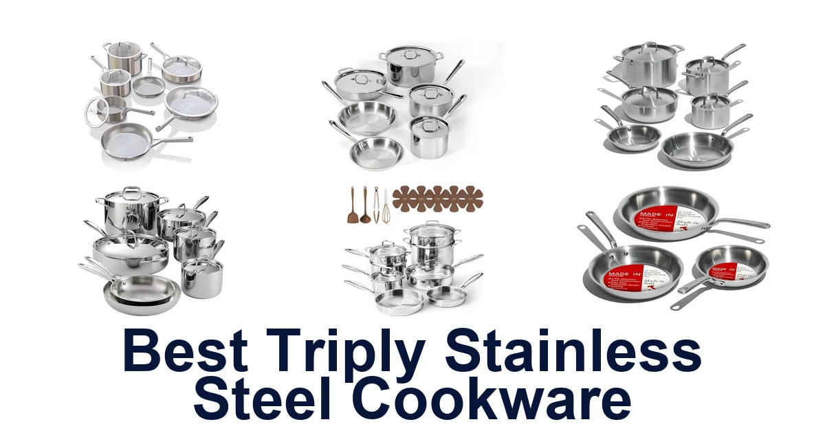 best triply stainless steel cookware