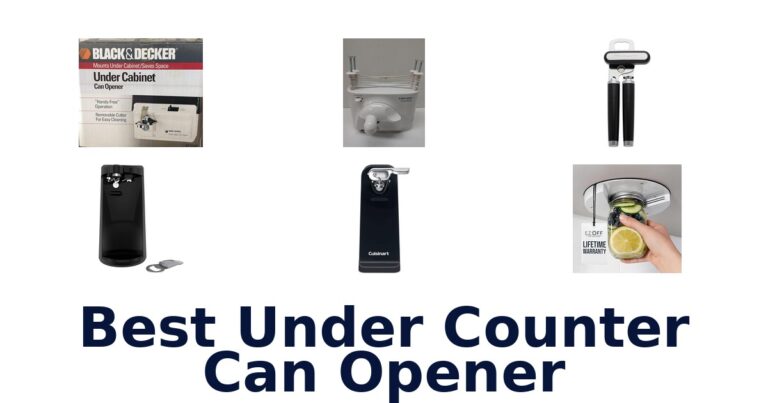 best under counter can opener