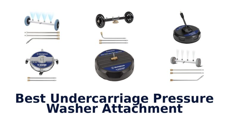 best undercarriage pressure washer attachment