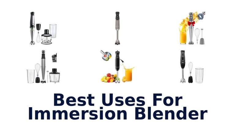 best uses for immersion blender