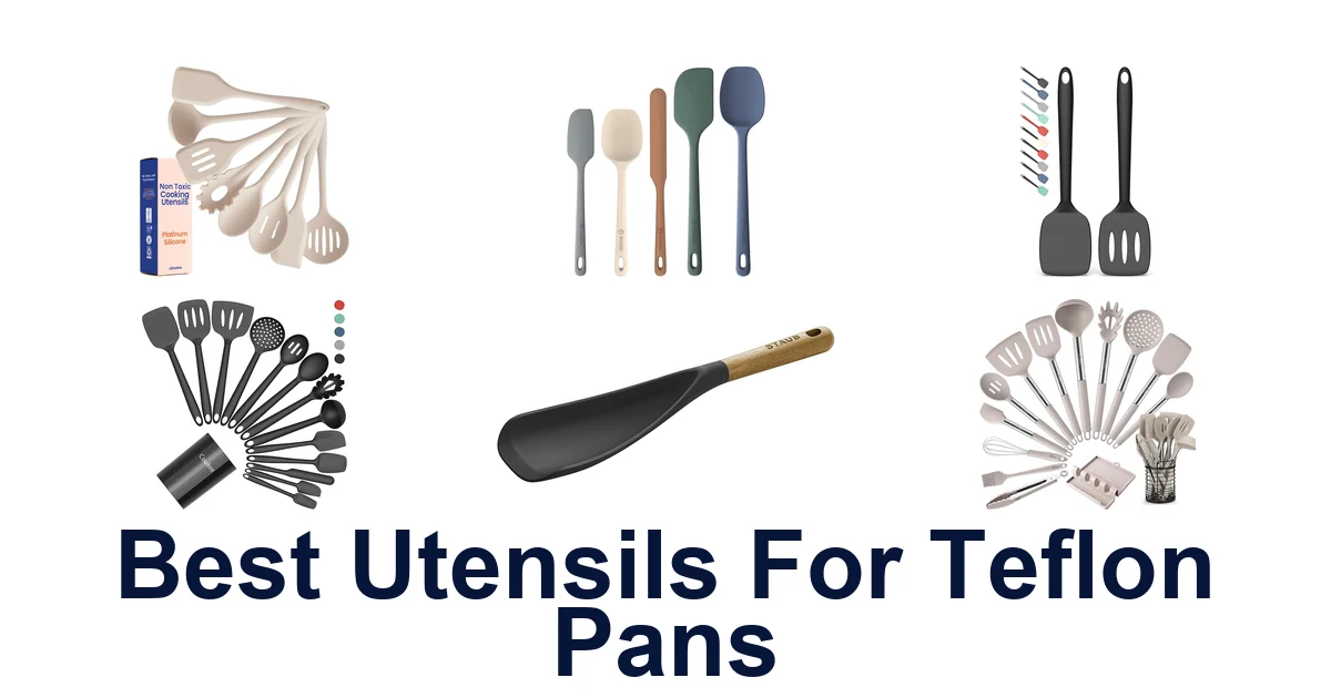 best utensils for teflon pans