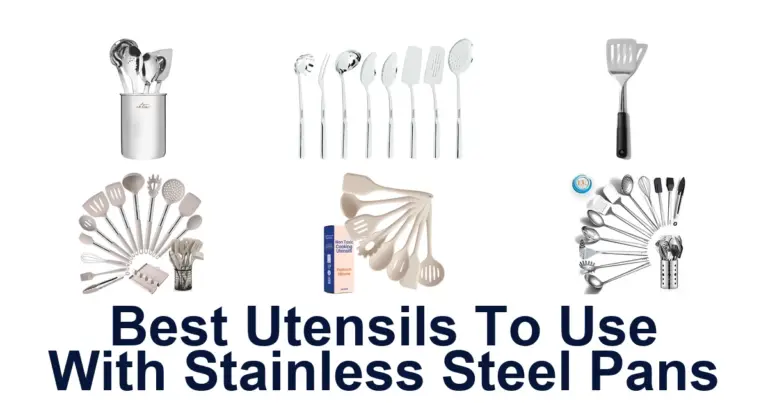 best utensils to use with stainless steel pans