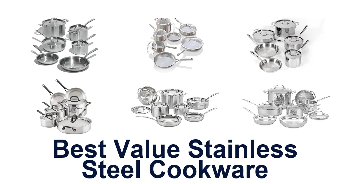 best value stainless steel cookware