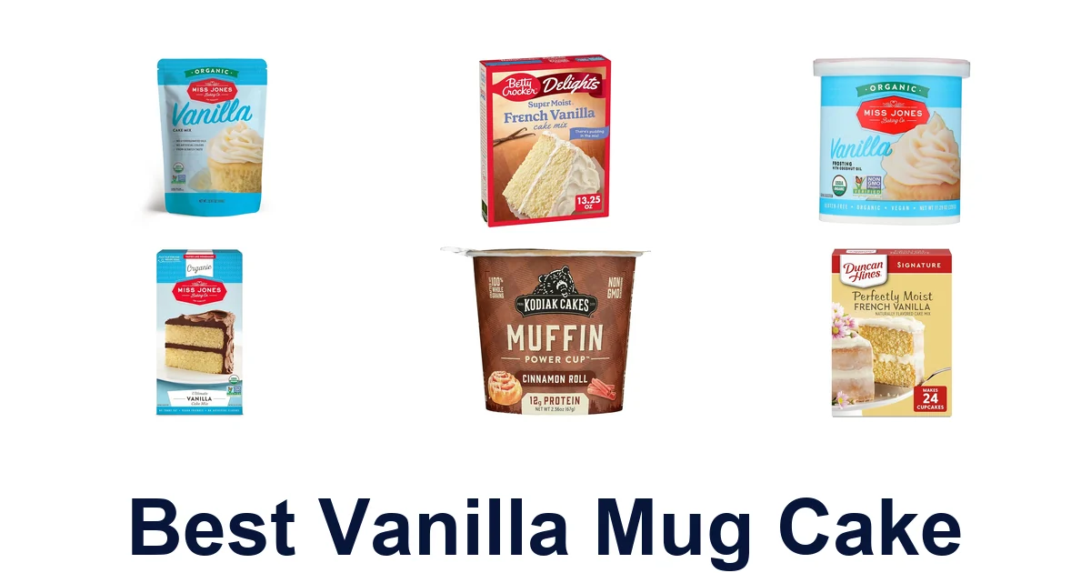 best vanilla mug cake