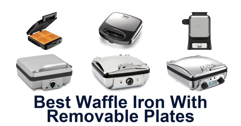 best waffle iron with removable plates