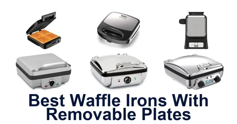 best waffle irons with removable plates
