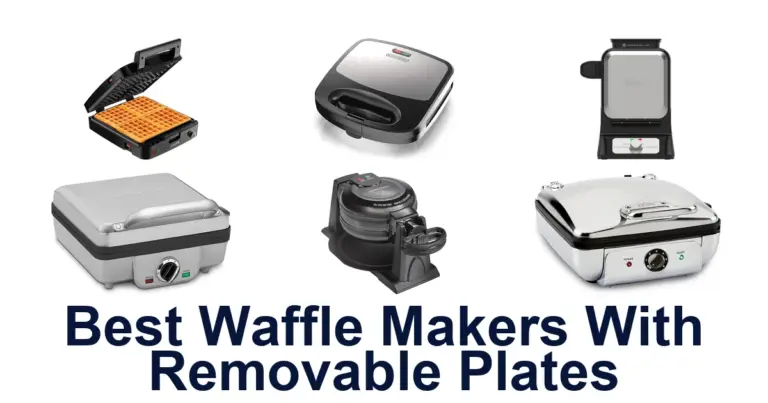 best waffle makers with removable plates