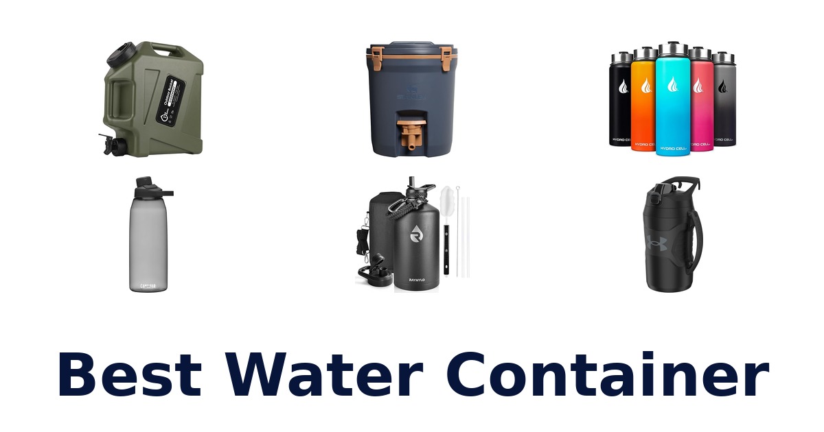 best water container